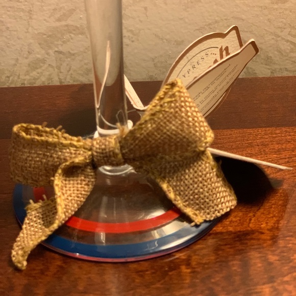 🆕 Hand-Painted Nautical Wine Glass NWT - Picture 3 of 9